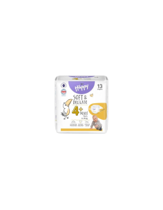 Bella Happy dětské pleny 4+ MAXI plus 9-15 kg 13 ks