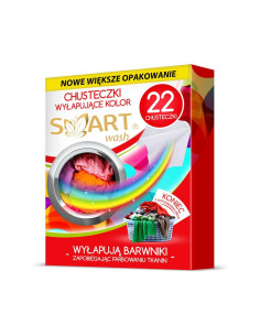 Smart color prací ubrousky proti zabarvení barevného prádla 22 ks
