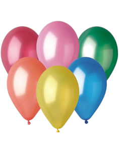 Balonky 26 cm NO082 metalický mix 100 ks
