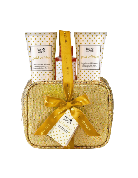Bon Matin set krémů v toaletní tašce Gold edition