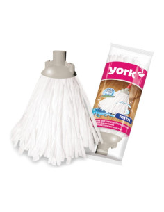 YORK mop náhrada Midi bavlna bílá