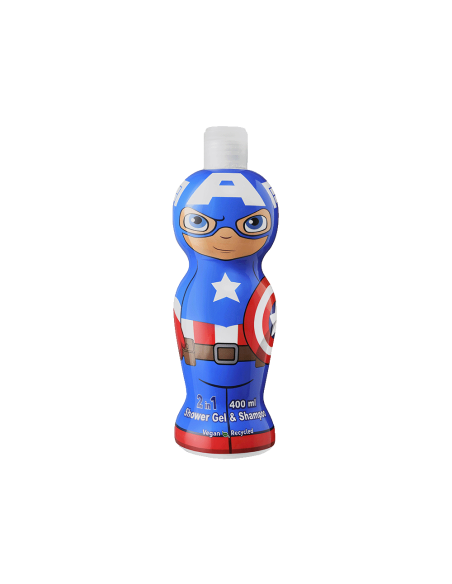 Captain America 2v1 sprchový gel a šampon 400 ml