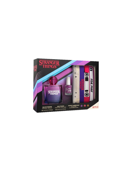 Stranger Things set toaletní voda + lak na nehty + pouzdro na telefon