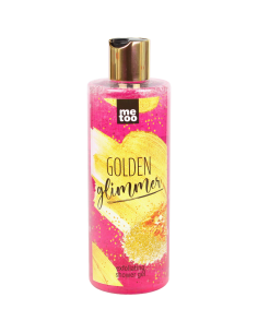 ME TOO peelingový sprchový gel Golden Glimmer 500 ml
