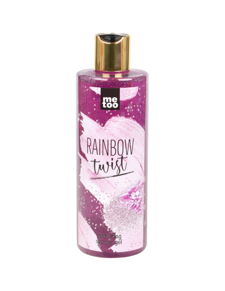 ME TOO peelingový sprchový gel Rainbow Twist 500 ml