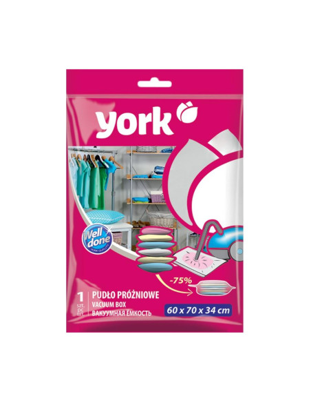 York vakuový úložný vak 60x70x34 cm