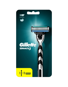 Gillette mach 3 strojek + 2 hlavice
