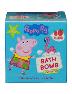 Peppa Pig šumivá koule do koupele(malina) 165 g