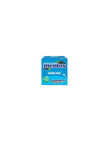 Mentos šumivá koule do koupele Ostružina 140 g