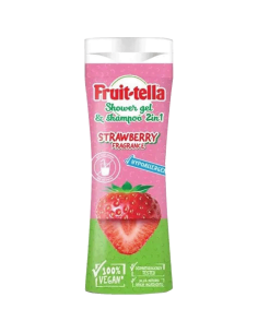 Fruit-tella sprchový gel a šampon Jahoda 300 ml