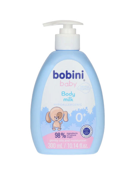 BOBINI tělové mléko 0+ 300 ml