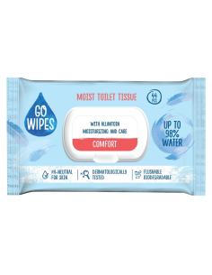 GO WIPES vlhčený toaletní papír 44 ks COMFORT