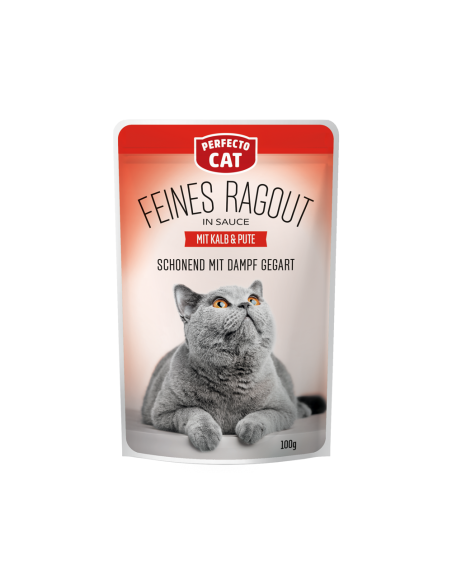 Perfecto Cat kapsička - telecí a drůbeží 100 g