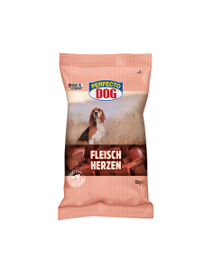 Perfecto Dog masová srdíčka 150 g