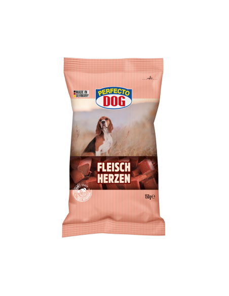 Perfecto Dog masová srdíčka 150 g