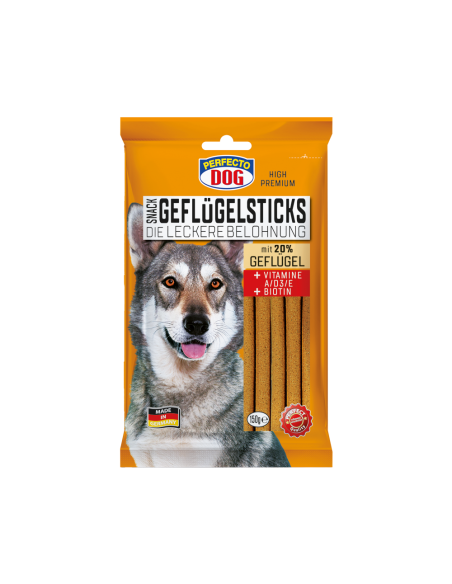 Perfecto Dog tyčinky drůbeží 15 ks / 150 g