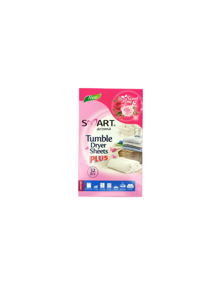 Smart aroma vonné ubrousky do sušičky Sweet rose 32ks