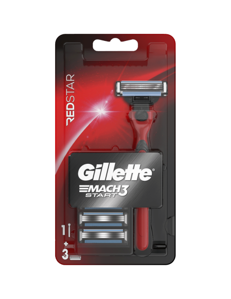 Gillette mach 3 START strojek + 3 hlavice