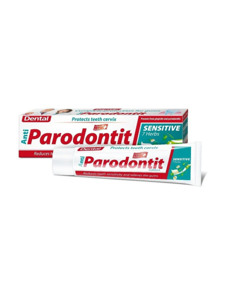 Dental Anti parodontit zubní pasta Sensitive 7 herbs 100 ml
