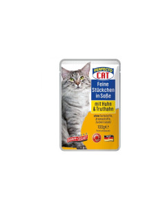 Perfecto Cat kapsička - kuřecí a krůtí maso 100 g