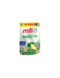 Mill DUO gelové kapsle na praní bílého prádla 30 ks