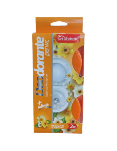 Setablu gelový osvěžovač na wc 2 ks Tropical 50 g