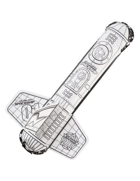 Nafukovací omalovánka Raketa s křídly