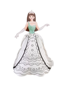 Nafukovací omalovánka Princezna Erika