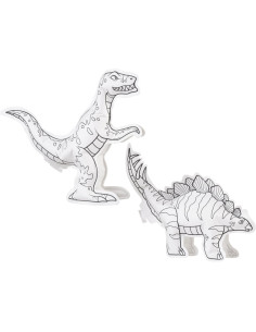 Nafukovací omalovánka BOX Dinosauři sada 2 ks