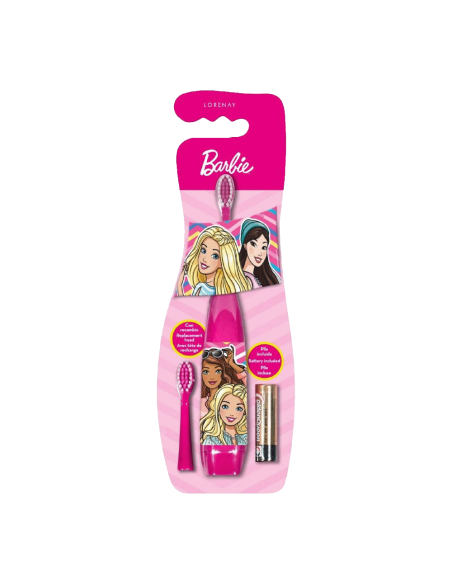 Barbie elektrický zubní kartáček + náhrada