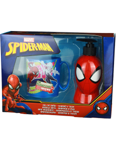 Spiderman set sprchový gel 3D + hrnek