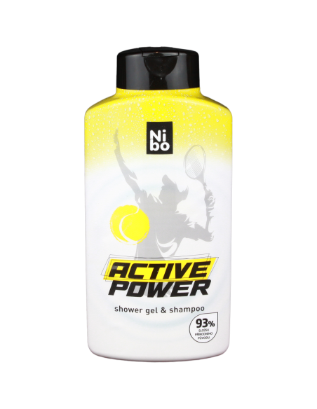 NIBO NEW pánský sprchový gel a šampon Active Power 500 ml