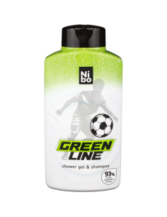 NIBO NEW pánský sprchový gel a šampon Green Line 500 ml