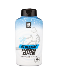 NIBO NEW pánský sprchový gel a šampon Snow Paradise 500 ml