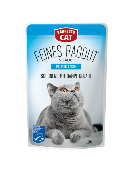 Perfecto Cat kapsička - losos a pstruh 100 g