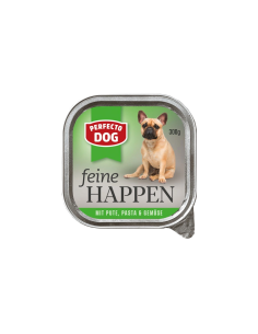 Perfecto Dog Fine Happen - krůtí, těstoviny a zelenina 300 g