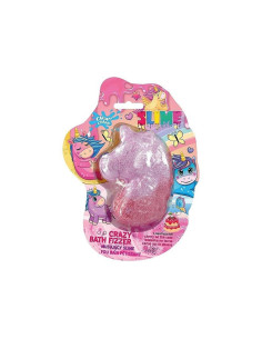 Šumivý slime do koupele Unicorn 100 g višeň
