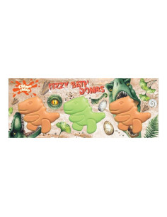 Set šumivých koulí do koupele DINOSAUŘI 3x70 g