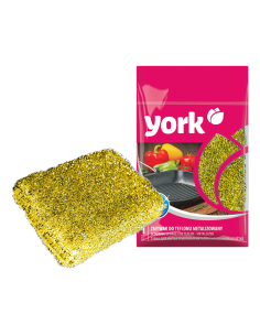 YORK drátěnka na teflon zlatá