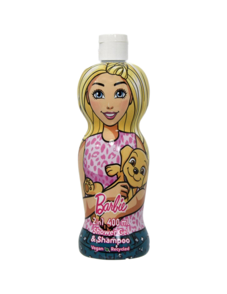 Barbie 2v1 sprchový gel a šampon 400 ml