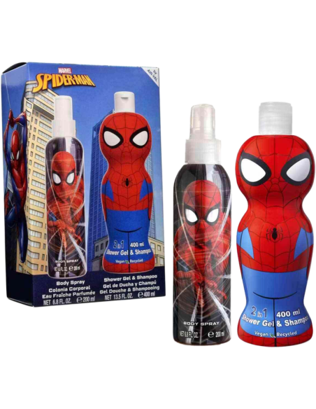 Spiderman set body spray + sprchový gel & šampon