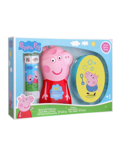 Peppa Pig set bublifuk, sprchový gel a houba