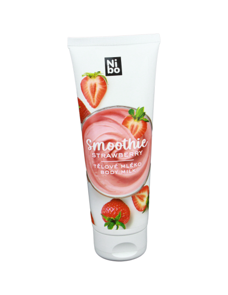 NIBO tělové mléko Strawberry 250 ml