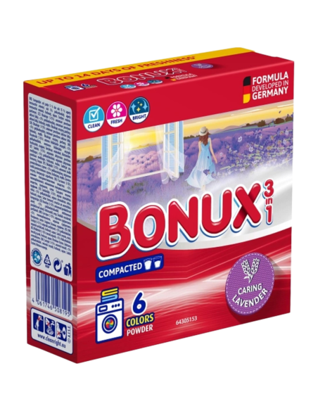Bonux prací prášek Lavender 3v1 390 g