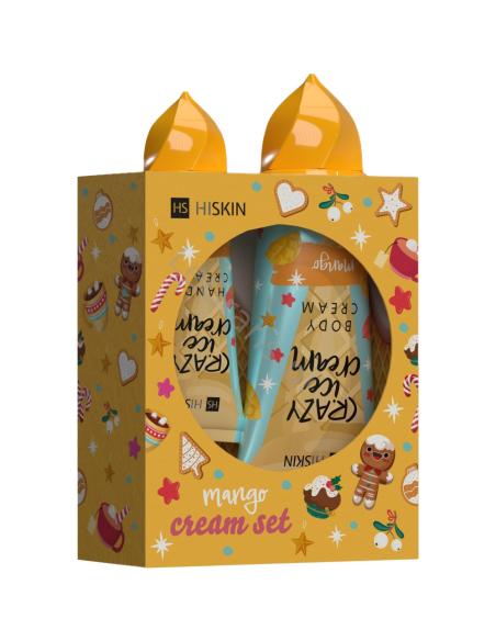 HISKIN set Mango krém na ruce a tělový krém