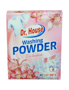 Dr. House prací prášek Orchidea 600 g (6PD)