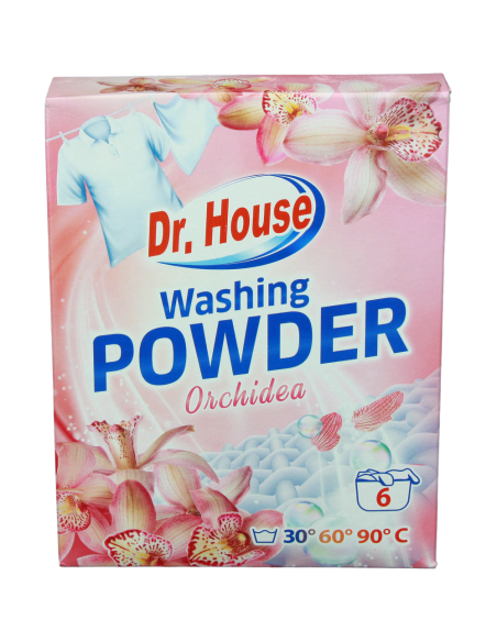 Dr. House prací prášek Orchidea 600 g (6PD)