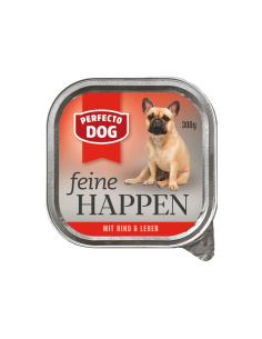 Perfecto dog feine happen - hovězí a játra 300 g