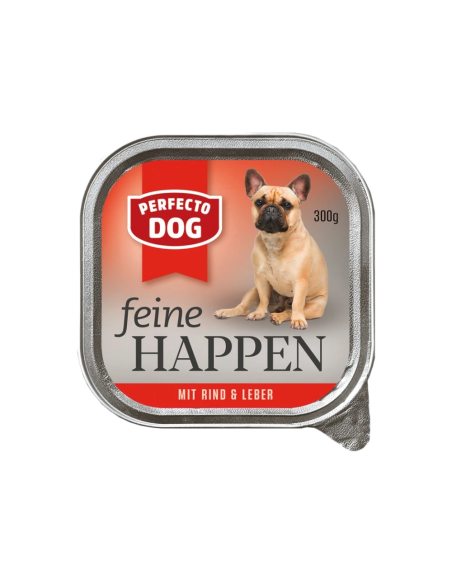 Perfecto dog feine happen - hovězí a játra 300 g