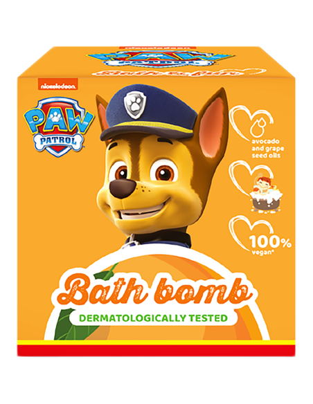 Paw patrol šumivá koule do koupele Chase 165 g